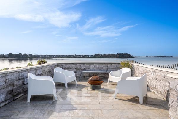 Demeure familiale rénovée face à la Rade de Lorient