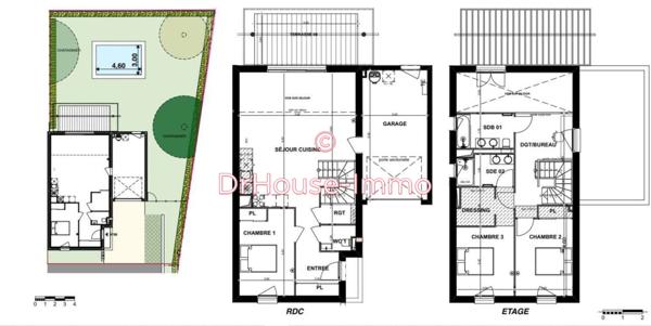 Maison à vendre 4 pièces de 110 m²