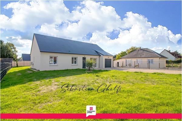 Soings en Sologne maison de plain-pied avec 3 chambres cellier et garage
