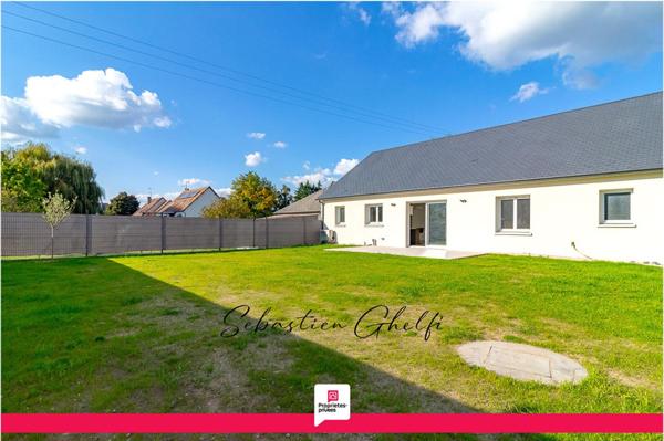 Soings en Sologne maison de plain-pied avec 3 chambres cellier et garage