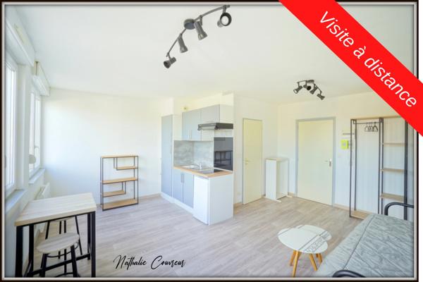 Dpt Moselle (57), à louer METZ appartement T1 de 25,46 m² - Plain pied