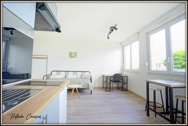 Dpt Moselle (57), à louer METZ appartement T1 de 25,46 m² - Plain pied