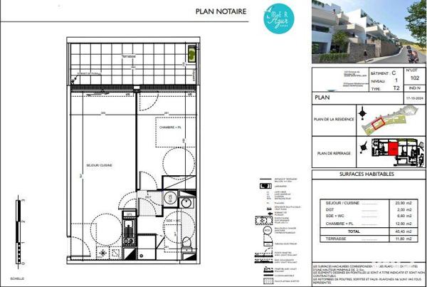 Appartement à vendre 2 pièces 40 m² Port-Vendres