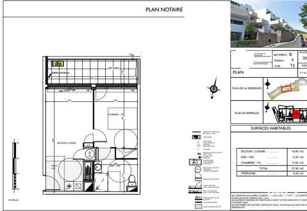 Appartement à vendre 2 pièces 40 m² Port-Vendres