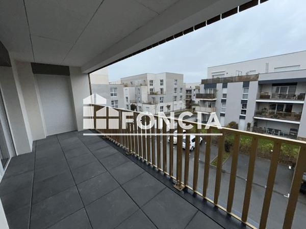 Location Appartement 2 pièces 44.6 m² - LIEUDIT BEAUPRE EST Vannes 56000