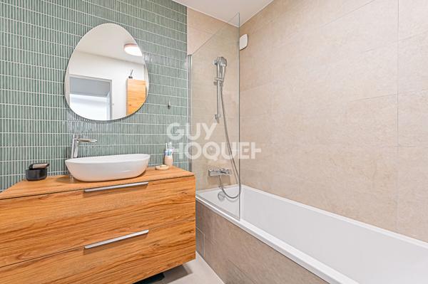 3 pièces rénové avec goût - 2 chambres - Lumineux et au calme