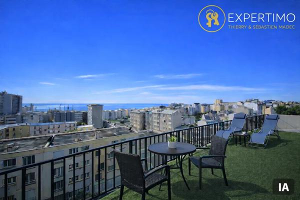 Brest (29200) FINISTÈRE – BREST (29200) – À VENDRE APPARTEMENT D’EXCEPTION 98 m² – VUE MER IMPRenable – EXPOSITION PLEIN SUD