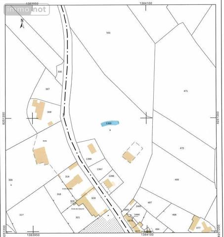 Terrain à Batir à vendre à Besneville dans la Manche (50390), ref : 50061-1036254