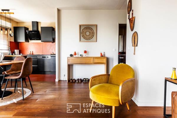 Appartement T2 meublé en dernier étage