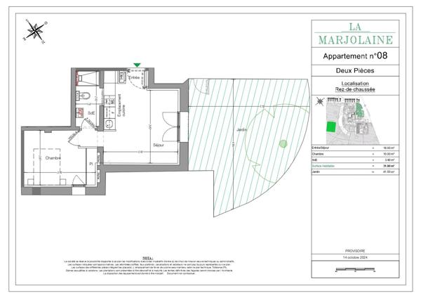 Vente Appartement 2 pièces 31 m2 à Mouans-Sartoux