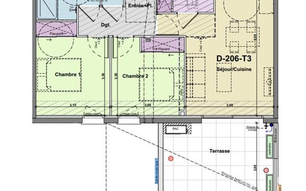 Appartement à vendre    3 pièces •  Narbonne