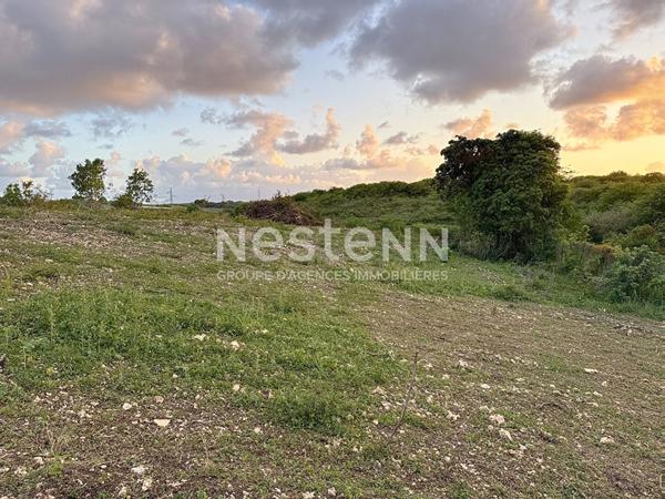 À vendre terrain constructible de 780 m2 à GISSAC SAINTE-ANNE proche de la plage de Bois Jolan