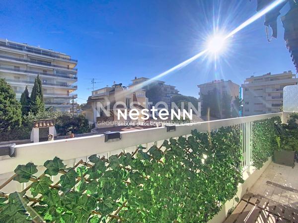 CANNES - 2P - 44m² - ALEXANDRE 3 - BALCONS - PARKING - CAVE-LUMINEUX