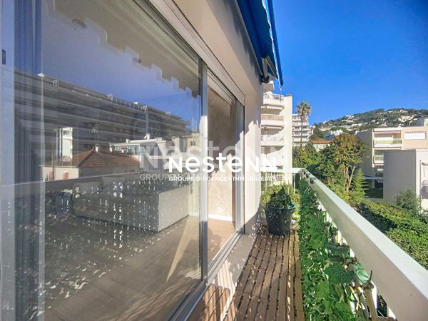 CANNES - 2P - 44m² - ALEXANDRE 3 - BALCONS - PARKING - CAVE-LUMINEUX