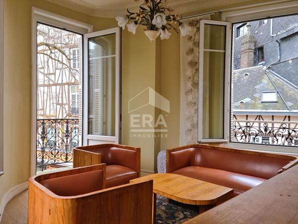 Rouen F2 bis meublé 43 m² avec balcon