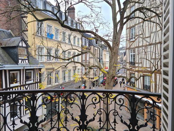 Rouen F2 bis meublé 43 m² avec balcon