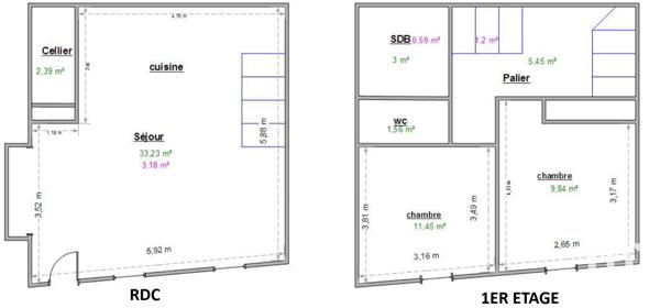 Maison à vendre 4 pièces 108 m² Bessenay