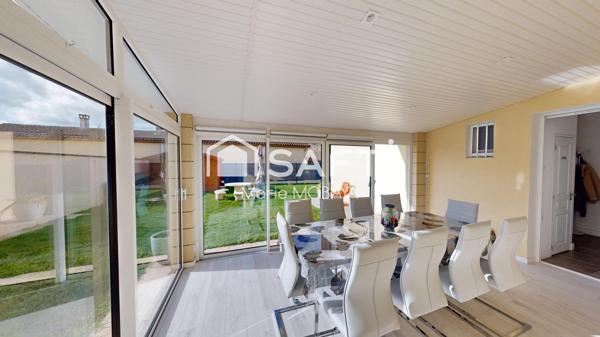 Maison familiale Coutras centre 3 chambres