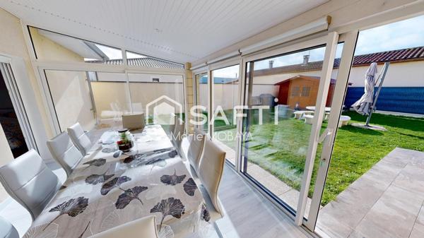 Maison familiale Coutras centre 3 chambres