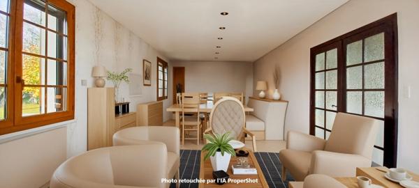 Charolles, maison de lotissement de 80m² entièrement rénovée, sur terrain de 1500 m²