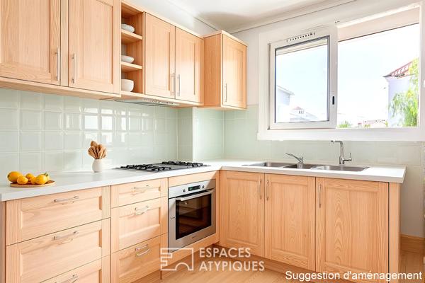 Appartement de charme au coeur du Balcon avec terrasse, garage, cave, jardin