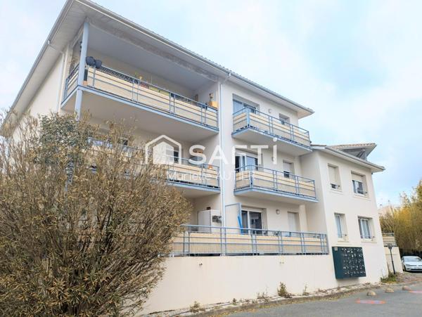 Appartement T2 de 34 m² avec Balcon et Parking