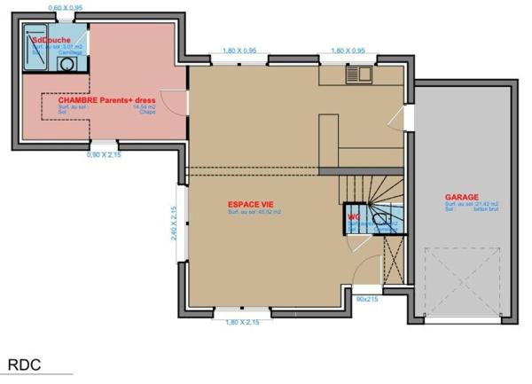 MAISON A BOURG EN BRESSE EN BRESSE ( 10 MIN à pied du centre ville)