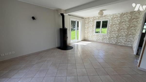 MARIGNY, Pavillon 126m², 3090m² de terrain, 