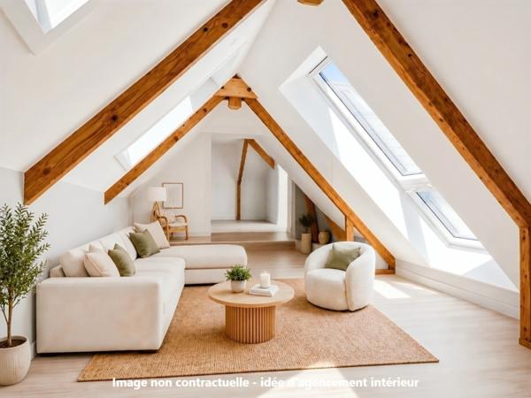 Appartement familial 5 pièces de 115 m² avec esprit maison au cœur d'Albens