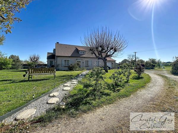 Maison à vendre 5 pièces, 135 m², garage, 3 chambres, 2626 m² de terrain MAYET (72)