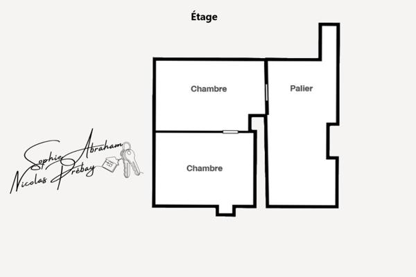 Maison de 5 pièces avec cour, jardin et dépendances