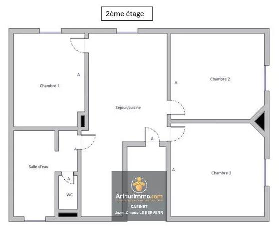 Vente Immeuble 9 pièces 151 m2 à Saint-Brieuc
