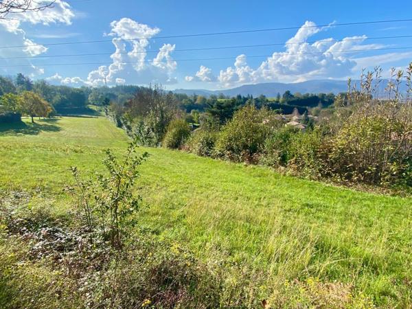 Magnifique terrain à bâtir