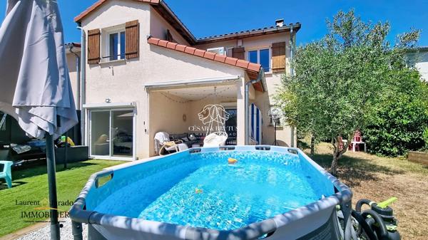 ARNAS – MAISON RÉCENTE 131 M² – 5 CHAMBRES – SUITE PARENTALE – CLIMATISATION REVERSIBLE