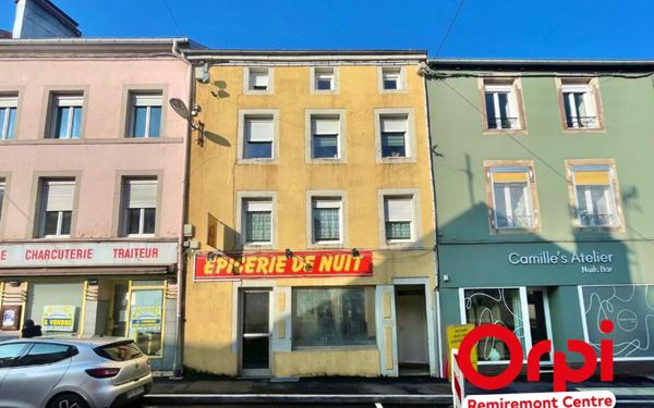 Immeuble à vendre    6 pièces •  Remiremont