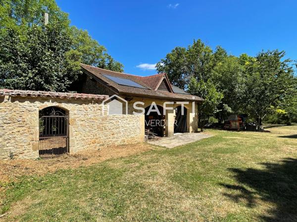 Belle grange à rénover dans un cadre calme et verdoyant