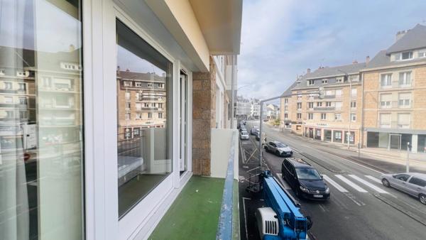 Finistère (29) – À vendre à Quimper hyper-centre, appartement T4 de 80 m² habitable  - Cave - Possibilité