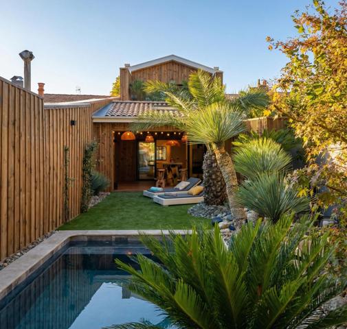 Maison neuve de 190 m² qui mélange le style urbain et une touche de Bali