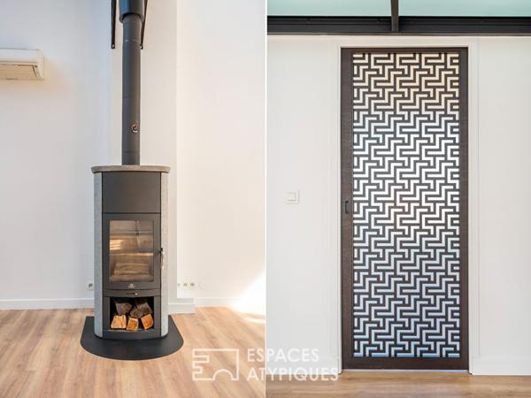 Loft en duplex dans une ancienne cartonnerie