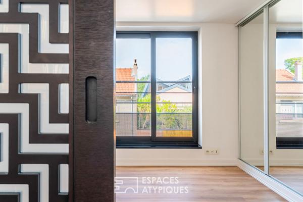Loft en duplex dans une ancienne cartonnerie