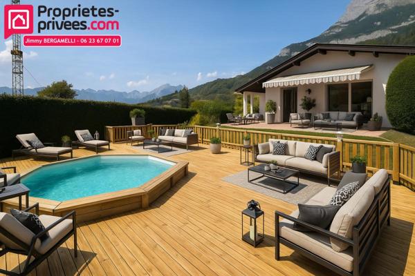 EXCLUSIVITE - Grande MAISON FAMILIALE avec prestations complètes 6 chambres, piscine, salle de sport, cinéma