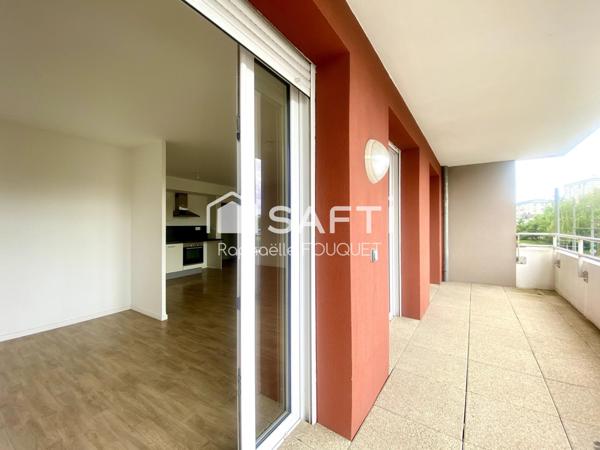 Appartement centre ville 3 pièces 69m2 - 2 balcons