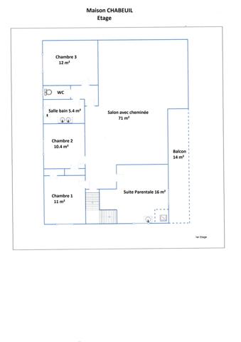 Chabeuil (26120) Grande maison à Chabeuil