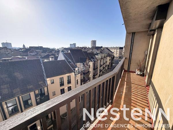 Appartement Metz 4 pièces - 2 chambres - balcon - cave