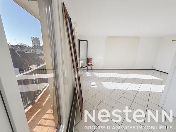 Appartement Metz 4 pièces - 2 chambres - balcon - cave