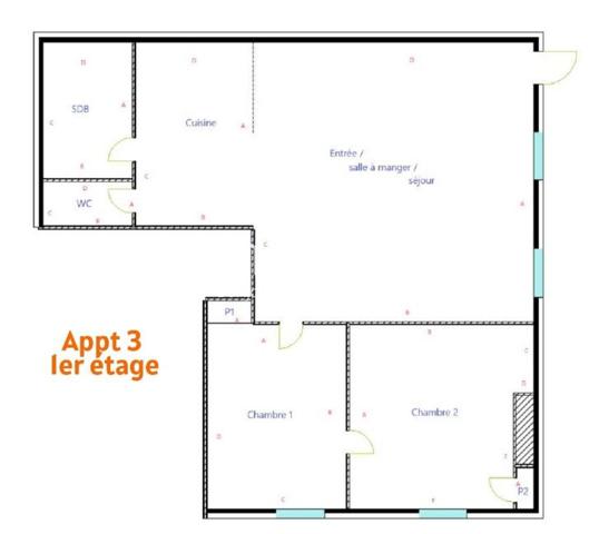 Immeuble 5 lots – 14,6 % brut – Avrolles