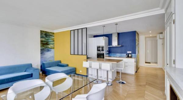 Lyon 2 - Bellecour - Appartement meublé et rénové de 71,28 m² - 1 Bureau - 1 Chambre