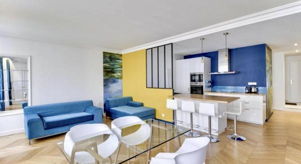 Lyon 2 - Bellecour - Appartement meublé et rénové de 71,28 m² - 1 Bureau - 1 Chambre