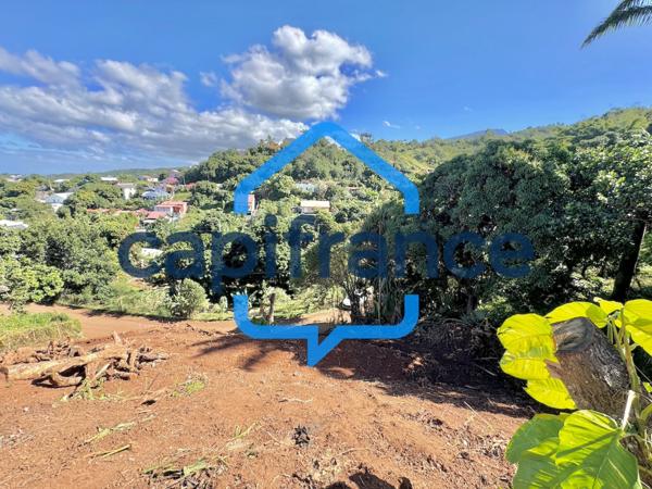 Dpt La Réunion (974), à vendre ENTRE DEUX - Terrain de 482m2
