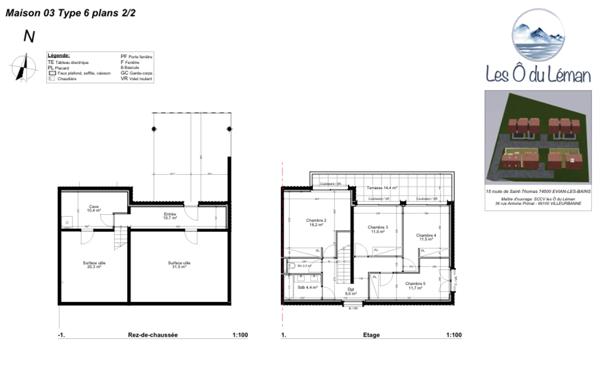 maison à vendre 6 pièces 210m² EVIAN LES BAINS (74)